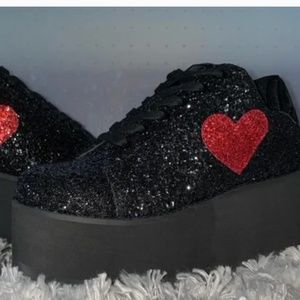 Layla Heart Sneakers